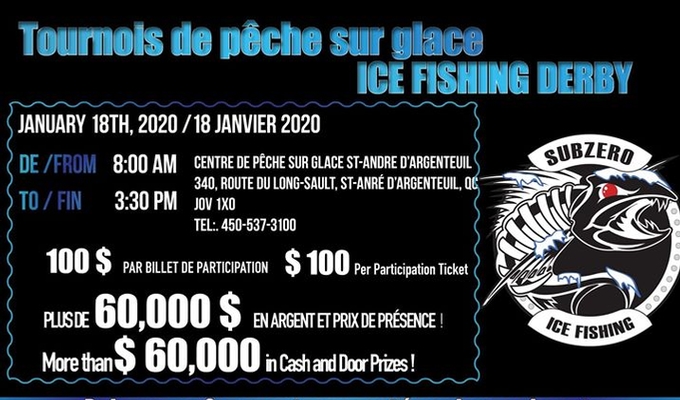 2nd edition Subzero Ice fishing derby